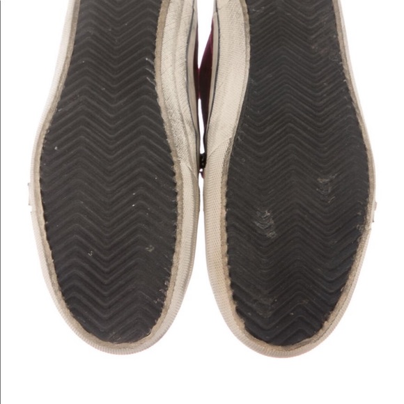 Golden Goose Vstar2 maroon low top sneakers.  Sz8 - Picture 5 of 5